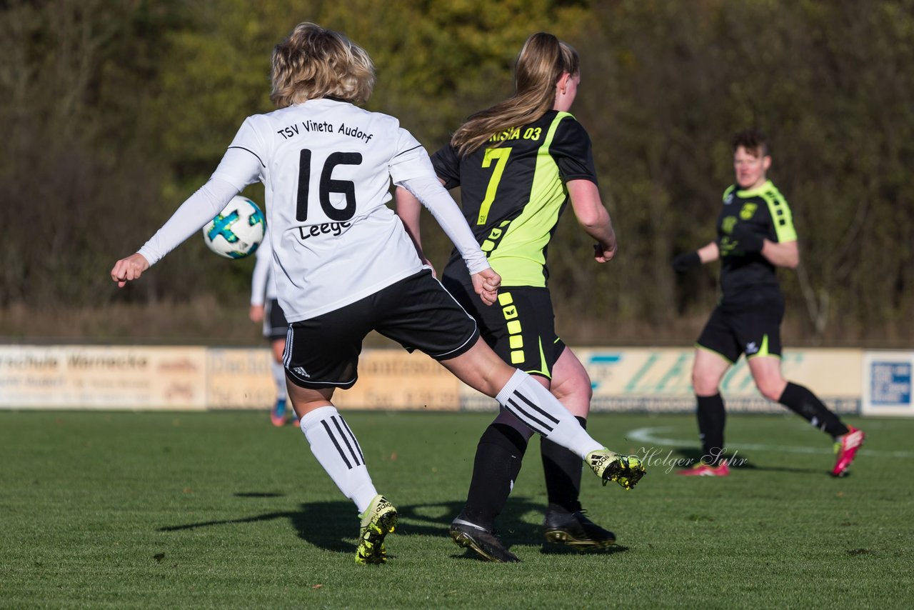 Bild 83 - Frauen TSV Vineta Audorg - SV Friesia 03 Riesum Lindholm : Ergebnis: 2:4